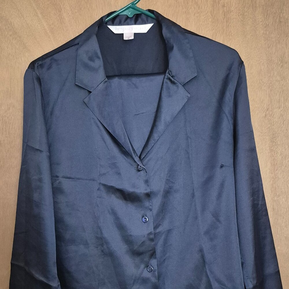 Victoria's Secret sleepwear, Size Medium, navy blue